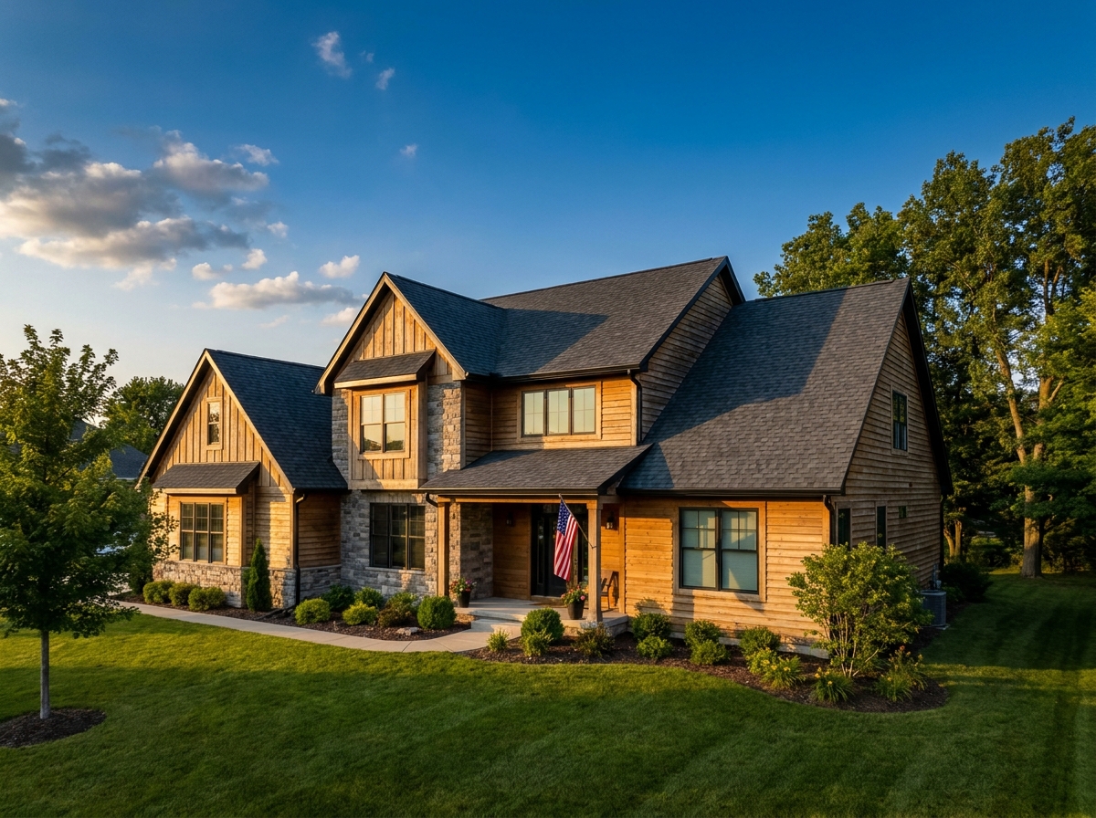 Residential roof